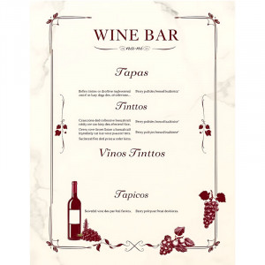 Individuelle Speisekarte